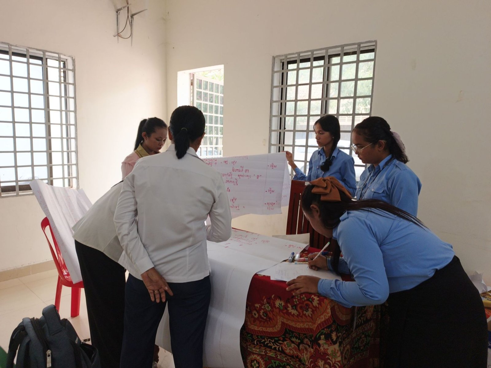 ការអនុវត្តបង្រៀនបុរេសំណេរនិងបុរេគណិត