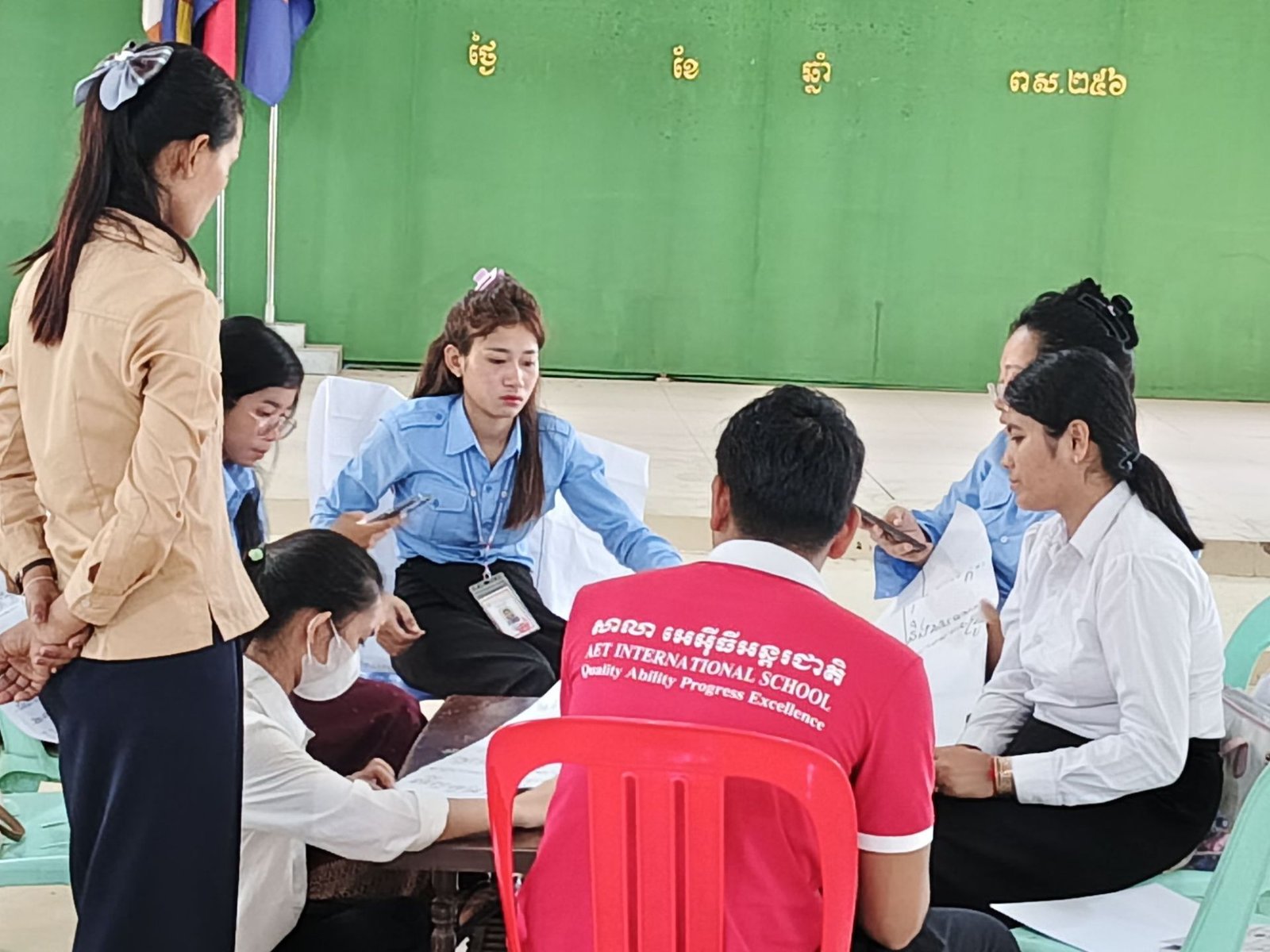 ការអនុវត្តបង្រៀនបុរេសំណេរនិងបុរេគណិត