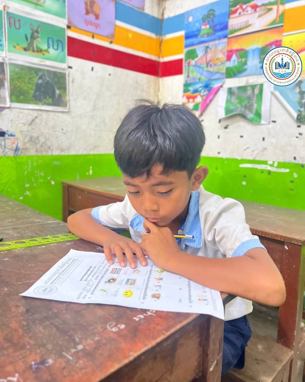 សកម្មភាពប្រឡងពាក់កណ្តាលវគ្គសិក្សាទី៦