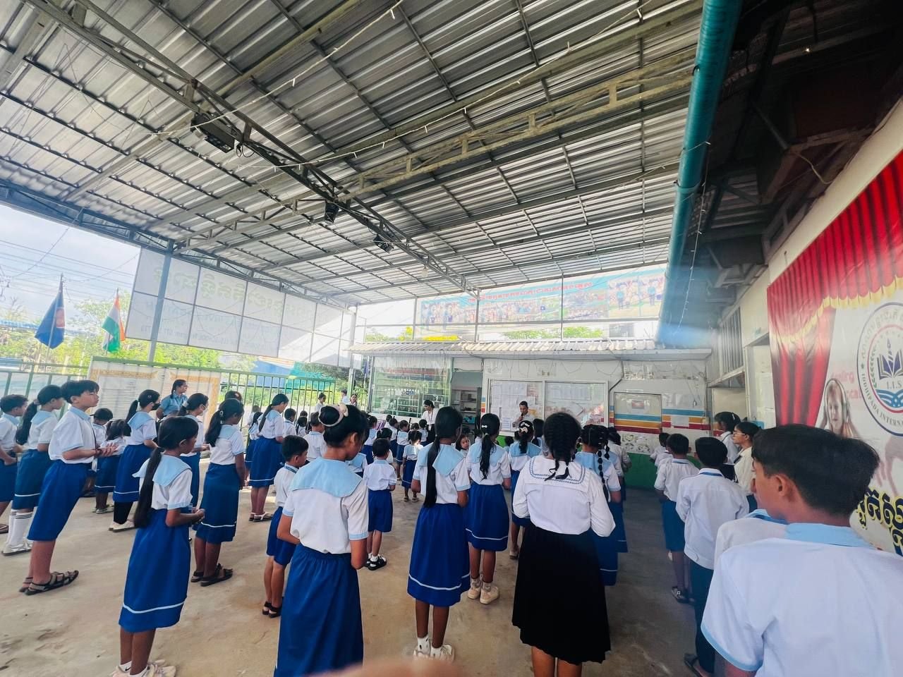 ការអប់រំណែនាំ និងផ្តល់ដំបូន្មានដល់សិស្សានុសិស្សមុនប្រឡងពាក់កណ្តាលវគ្គសិក្សា